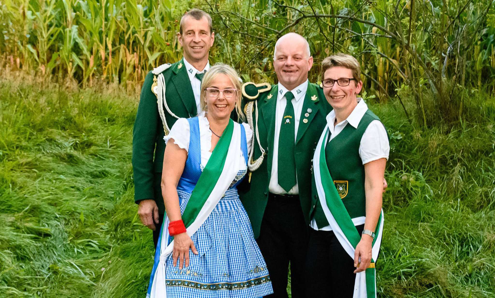 Sechs Anwärter kämpften um den Titel, Eckhard Bammann (rechts) setzte sich durch. Foto: Klaus-Dieter Plage