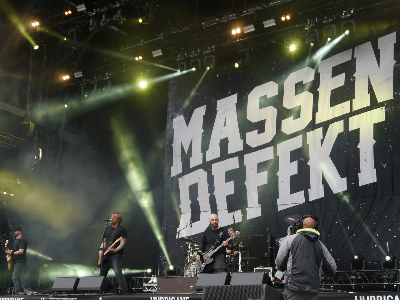 Die Band Massendefekt feierte ihr Hurricane-Debüt.