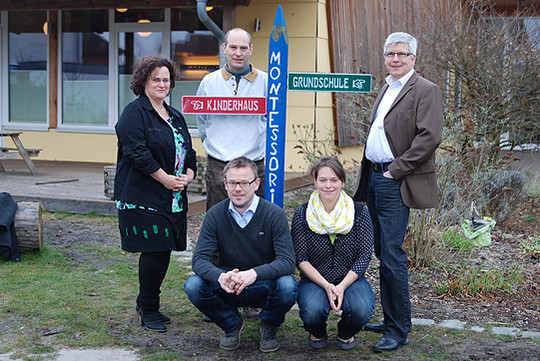 Der neue Vorstand des Montessori-Vereins Rotenburg